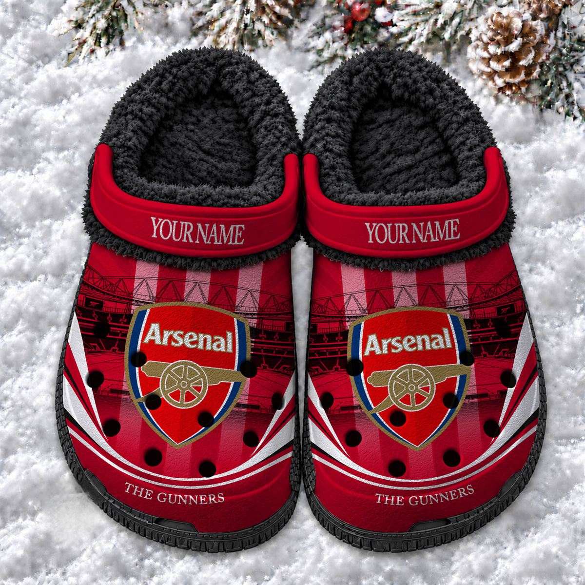 ARS x EPL Fleece Crocs