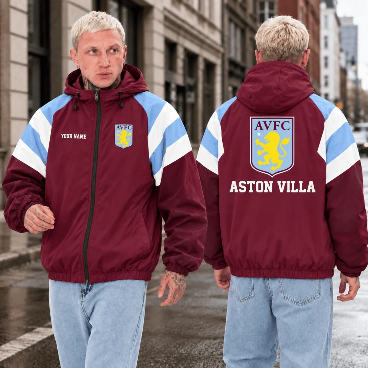 AVL x EPL Outdoor Jacket Custom Name For Fan