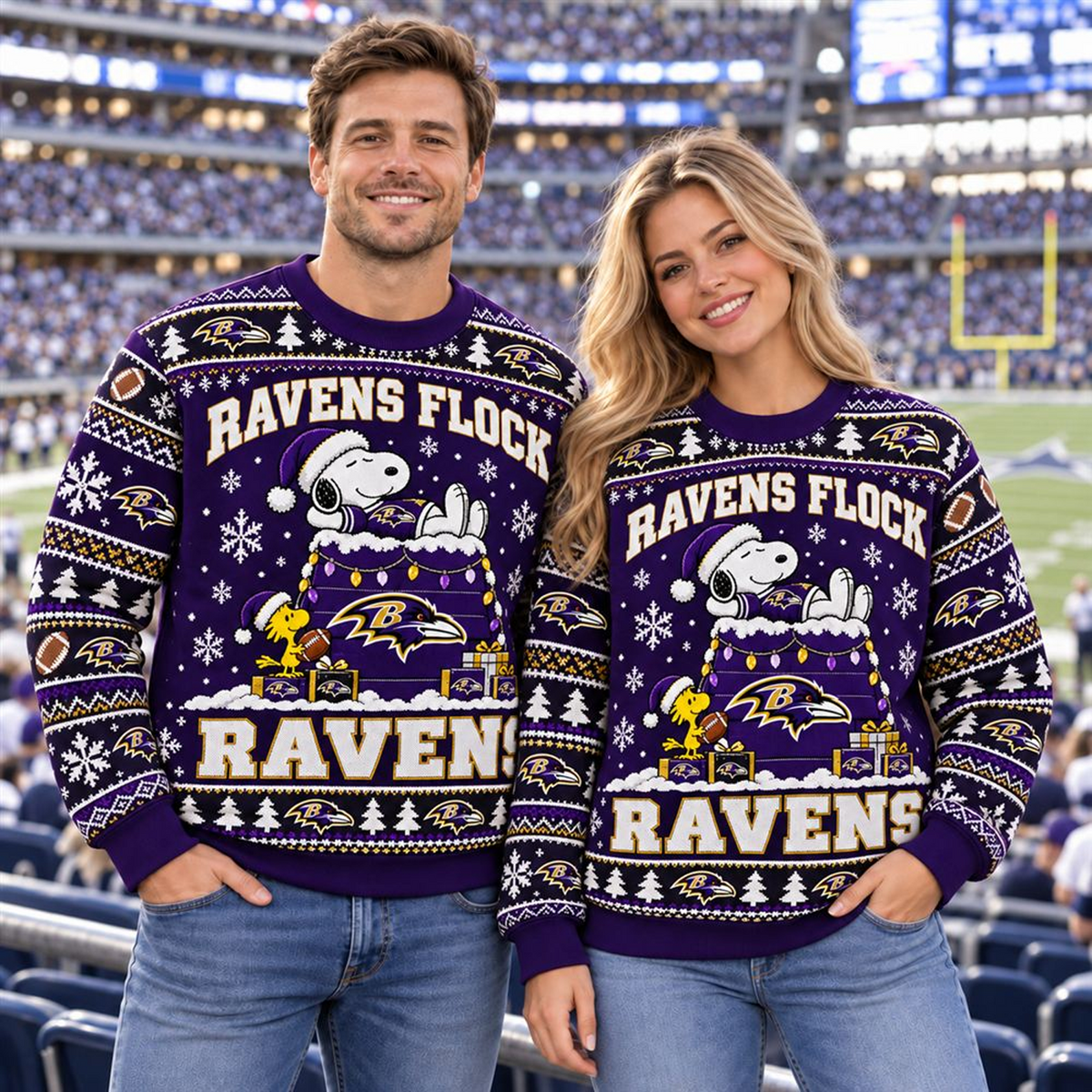 BAL x NFL Knitted Sweater