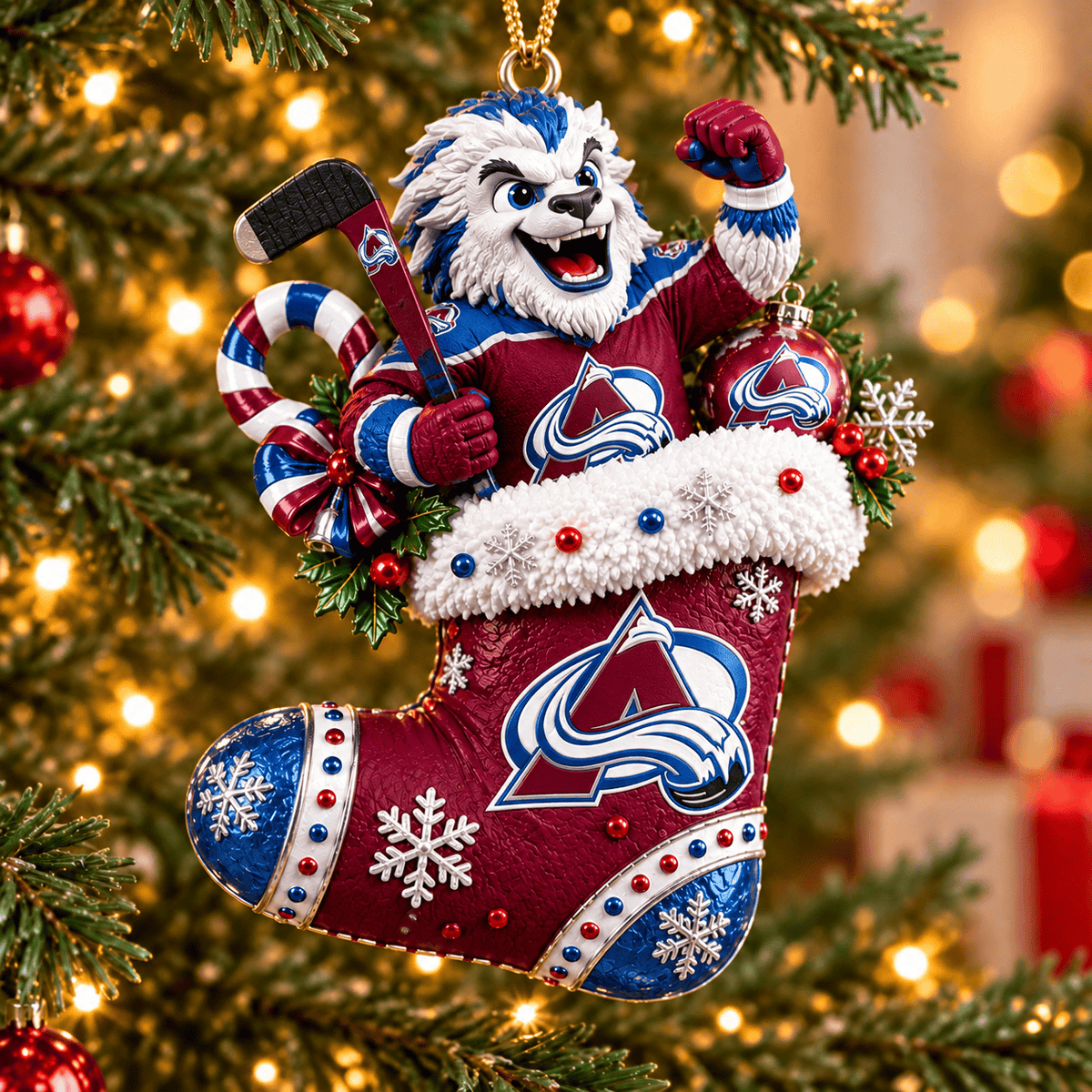 CA x NHL Ornament Christmas For Fan