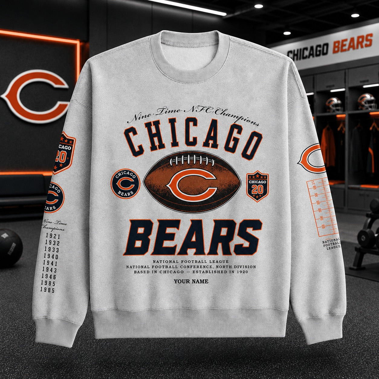 CHI Vintage Sweatshirt Personalized Gift For Fan