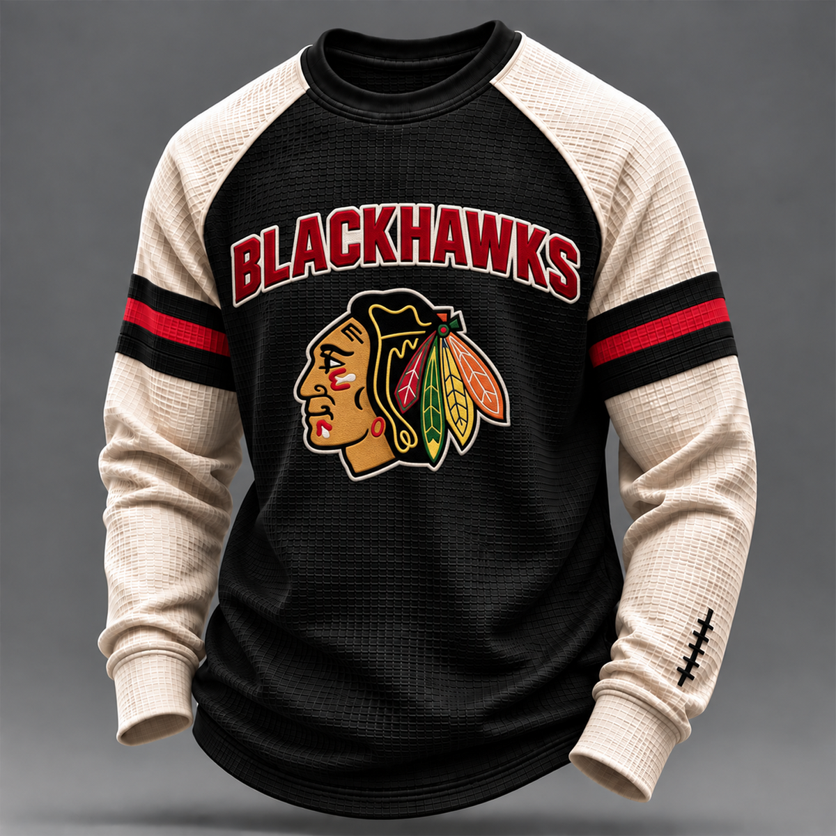 CHI x NHL Waffle Sweatshirt