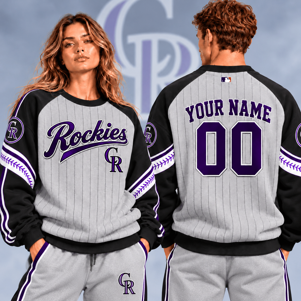 COL x MLB Personalized Name Sweatshirt