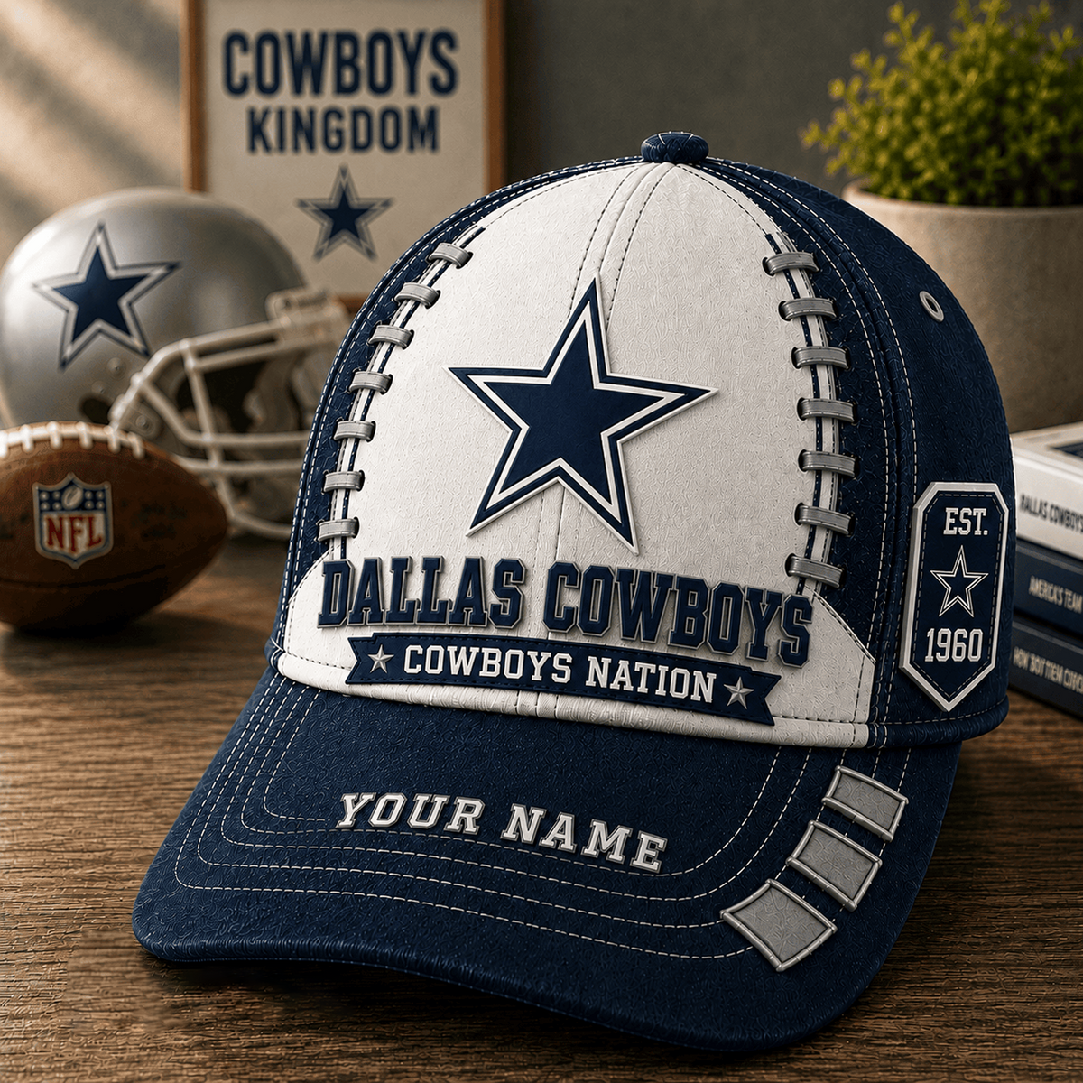 DAL x NFL Personalized Classic Cap
