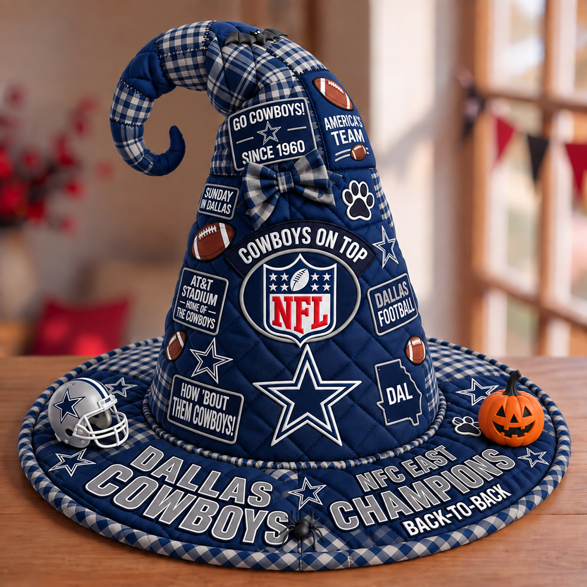 DAL x NFL Quilted Witch Hat