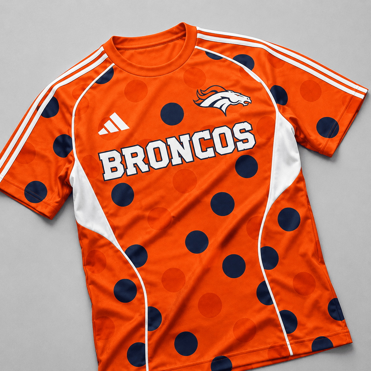 DB Premium NFL Game Day Polka Dot Sports Jersey Shirt