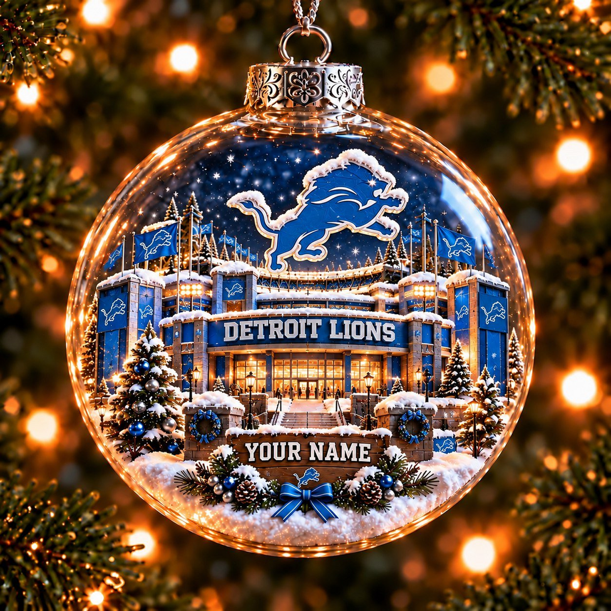 DET x NFL SNOW GLOBE V1