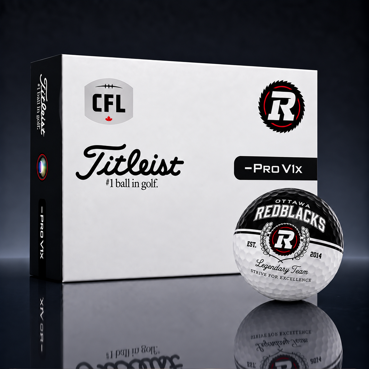Exclusive CFL x OR Legendary Team Golf Ball