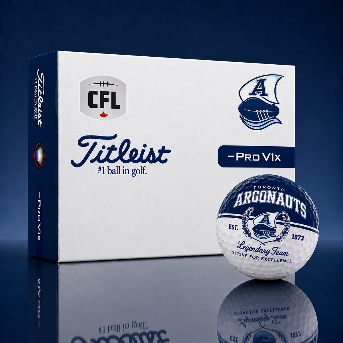 Exclusive CFL x TA Legendary Team Golf Ball