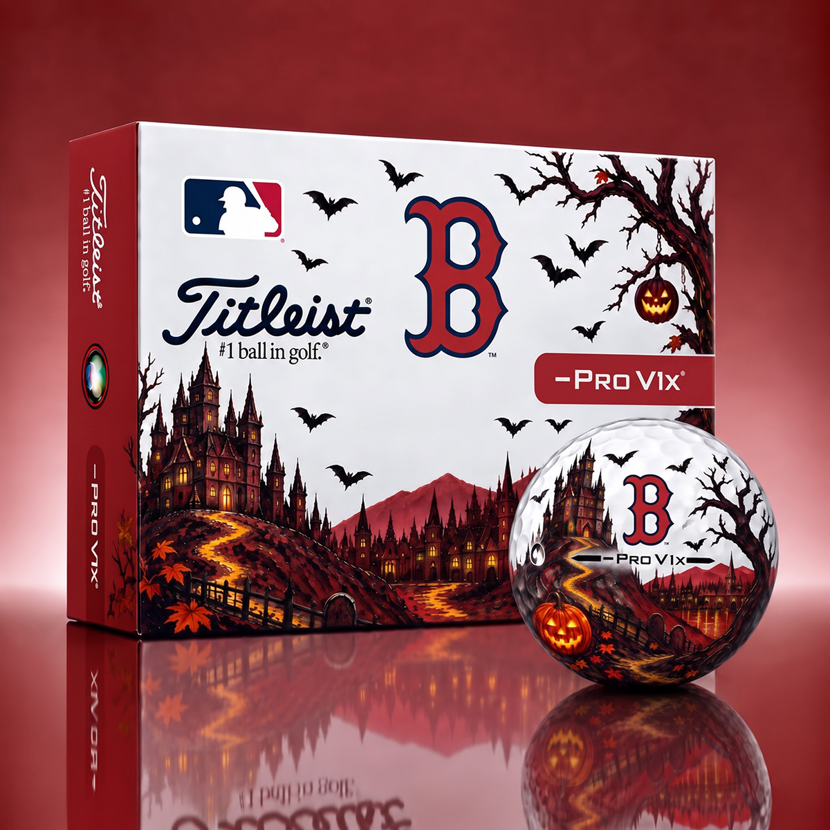 Exclusive MLB x BOS Halloween V3 Golf Ball HLP HLPHUONG 170926