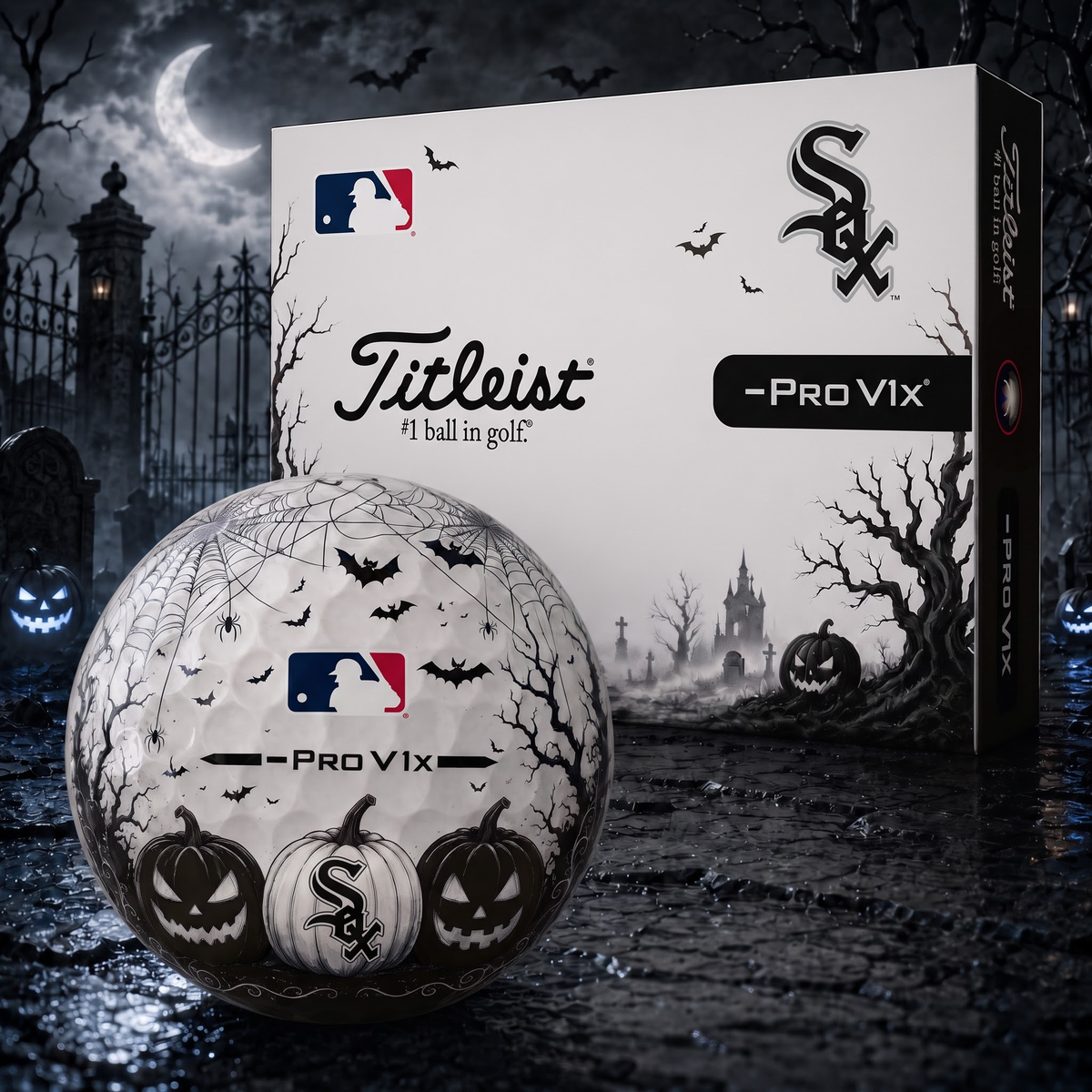 Exclusive MLB x CWS Halloween V2 Golf Ball