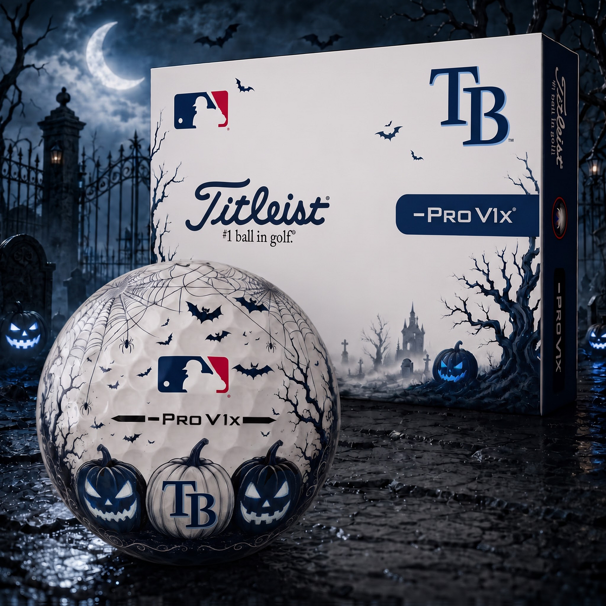 Exclusive MLB x TB Halloween V2 Golf Ball
