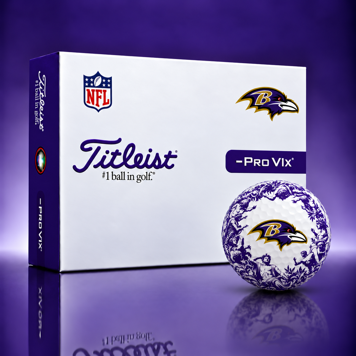 Exclusive NFL x BAL Golf Ball