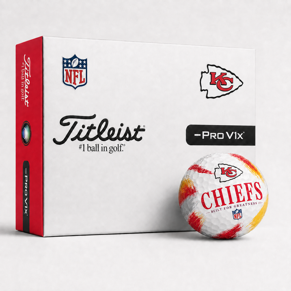 Exclusive NFL x KC Greatness Team Golf Ball
