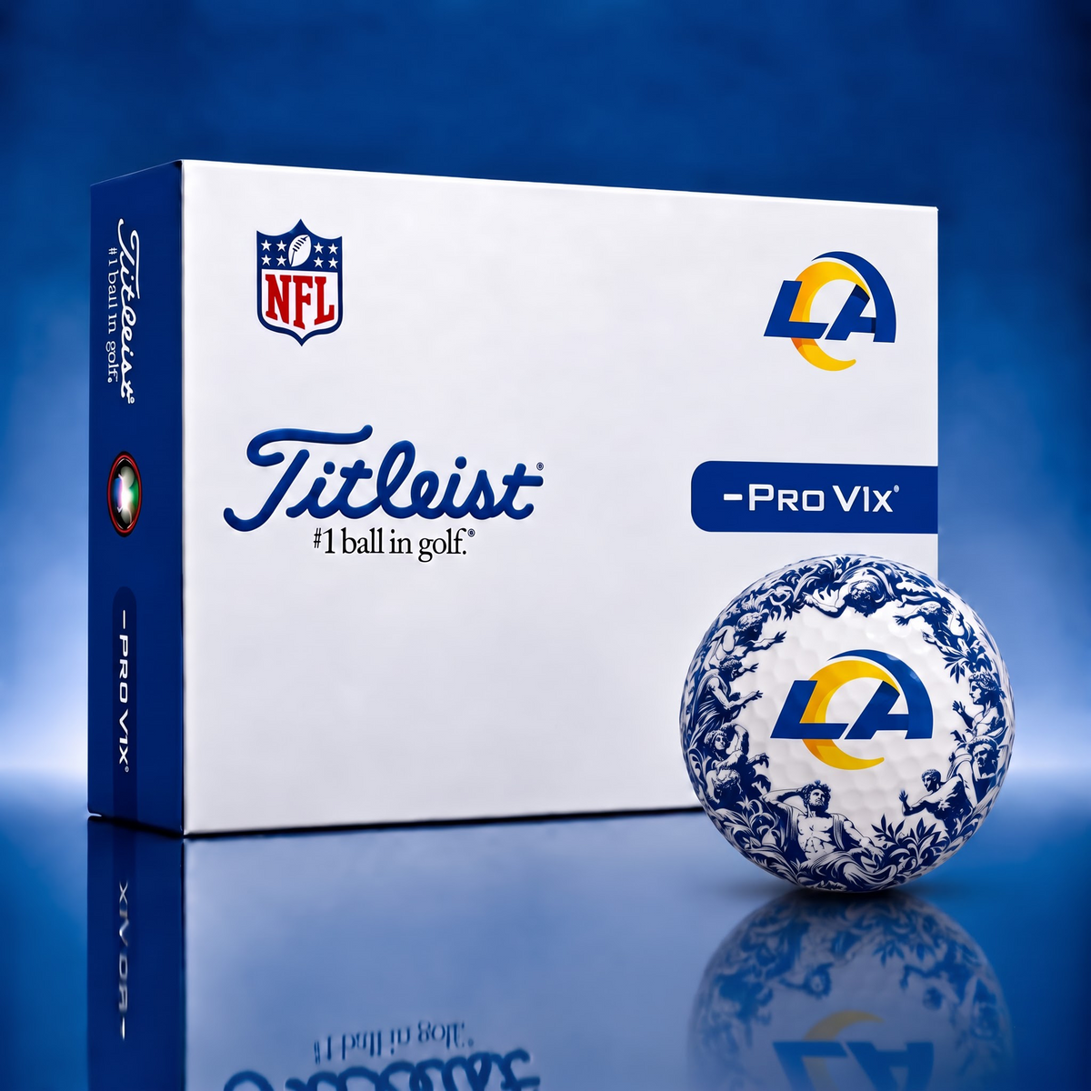 Exclusive NFL x LAR Golf Ball