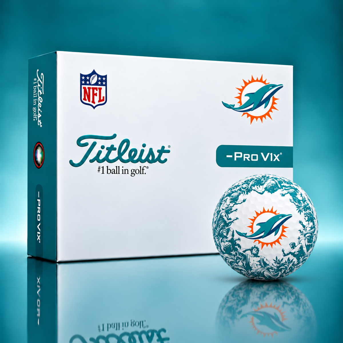 Exclusive NFL x MIA Golf Ball