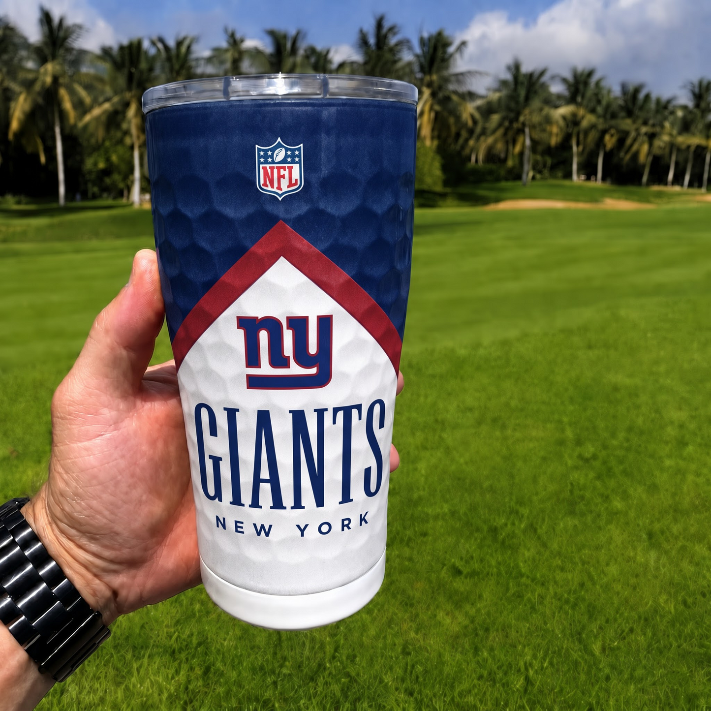 Exclusive NFL x NYG Golf Tumbler