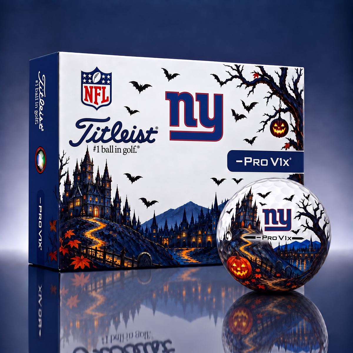 Exclusive NFL x NYG Halloween V3 Golf Ball