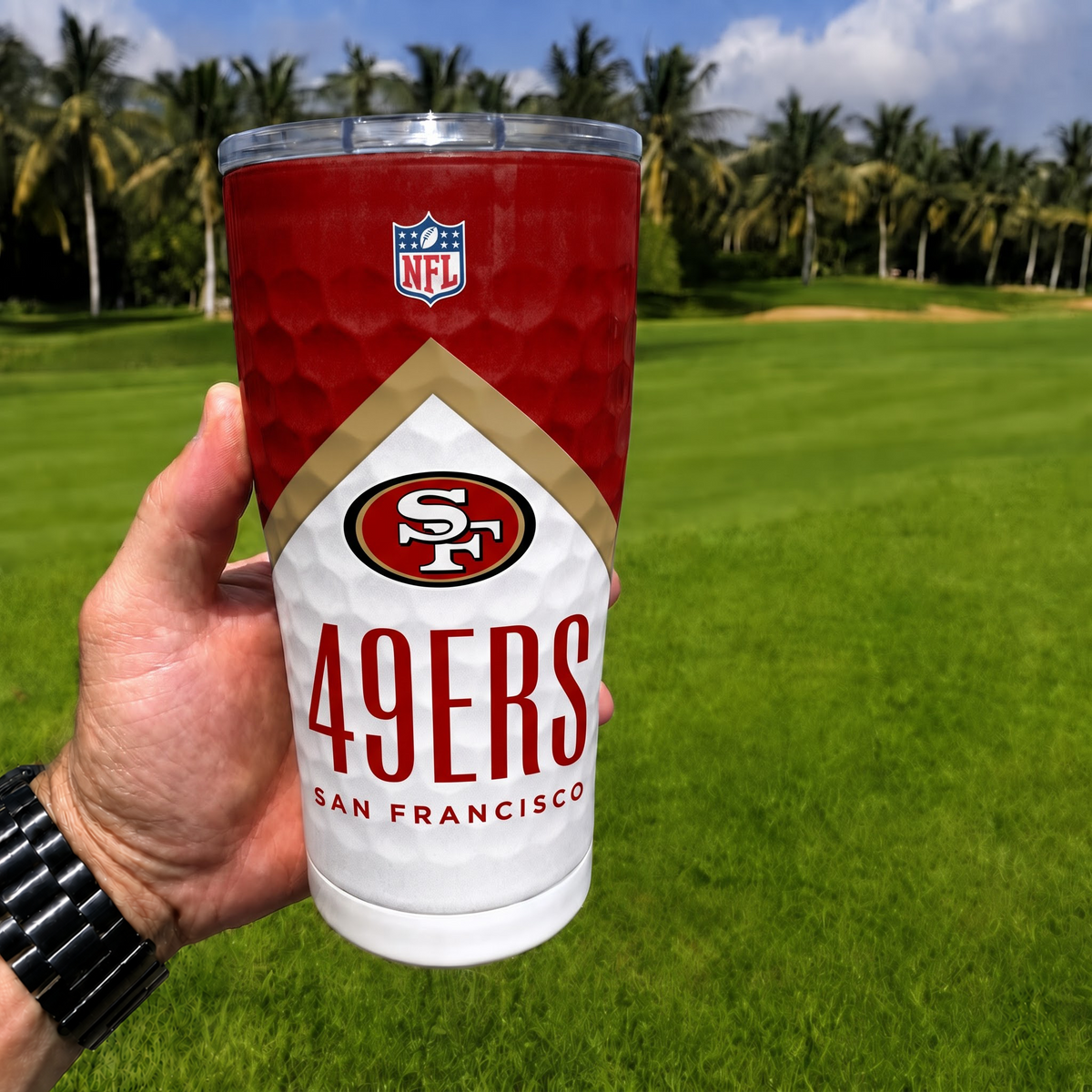 Exclusive NFL x SF Golf Tumbler