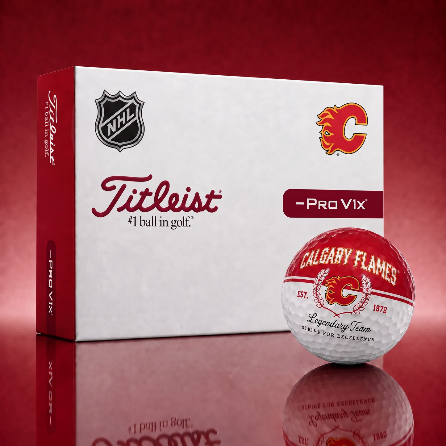 Exclusive NHL X CAL Legendary Team Golf Ball