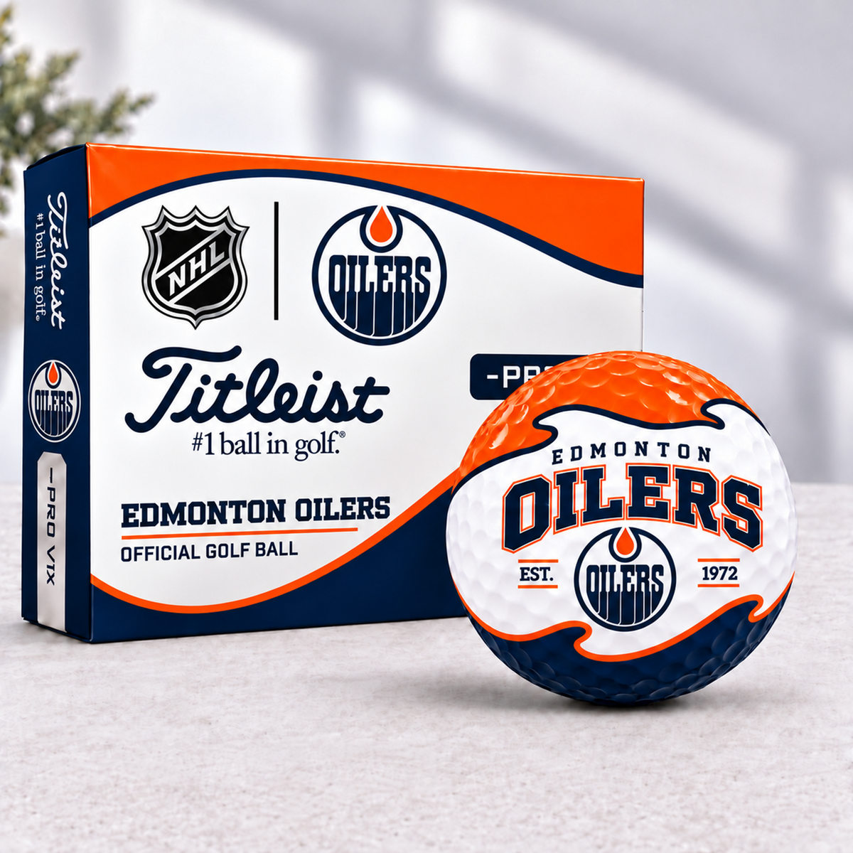 Exclusive NHL x EDM Bicolour Golf Ball