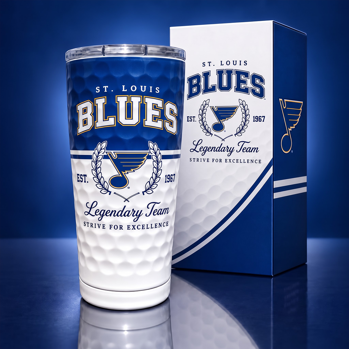 Exclusive NHL x STL Legendary Team Golf Tumbler