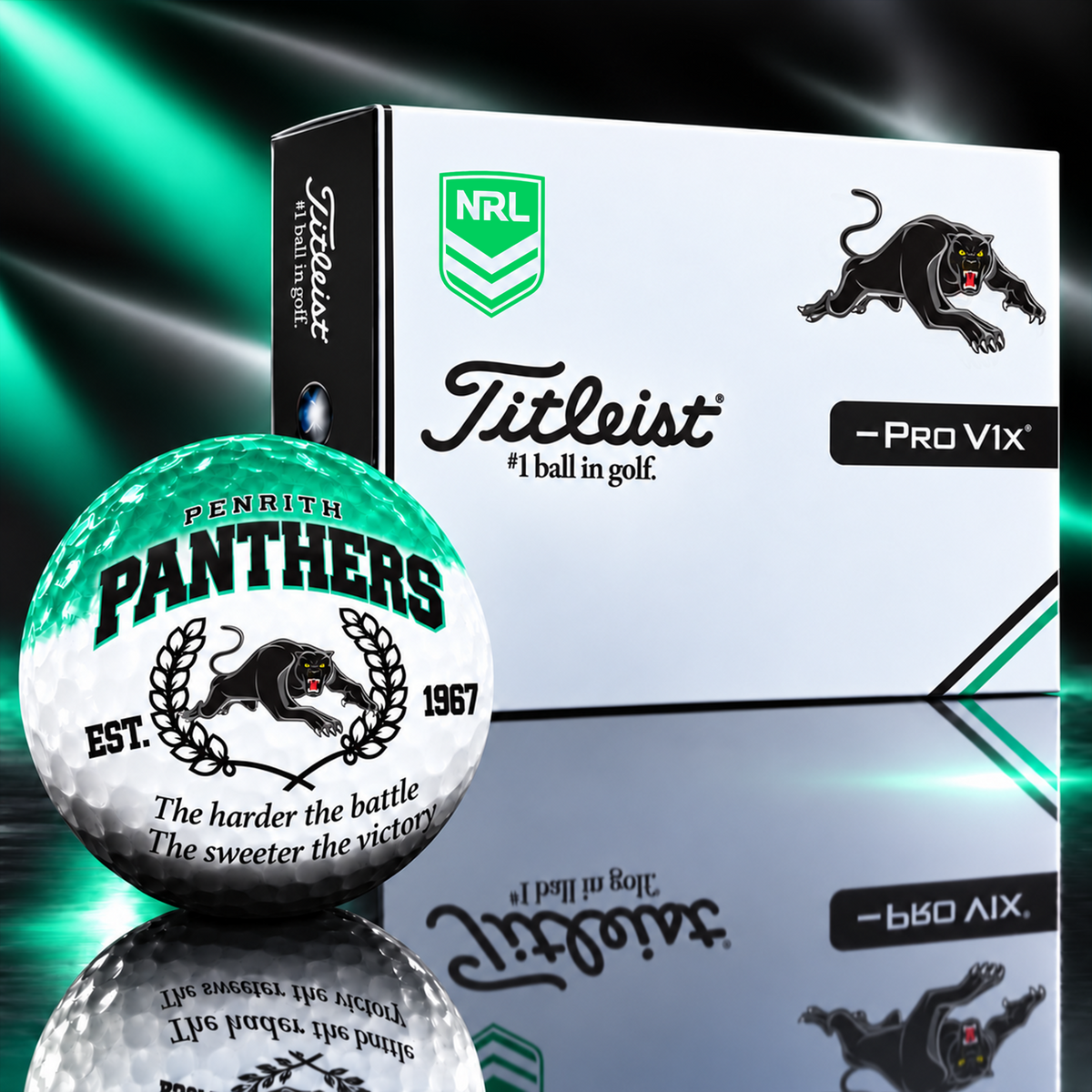 Exclusive NRL x PP Sweeter Victory Golf Ball