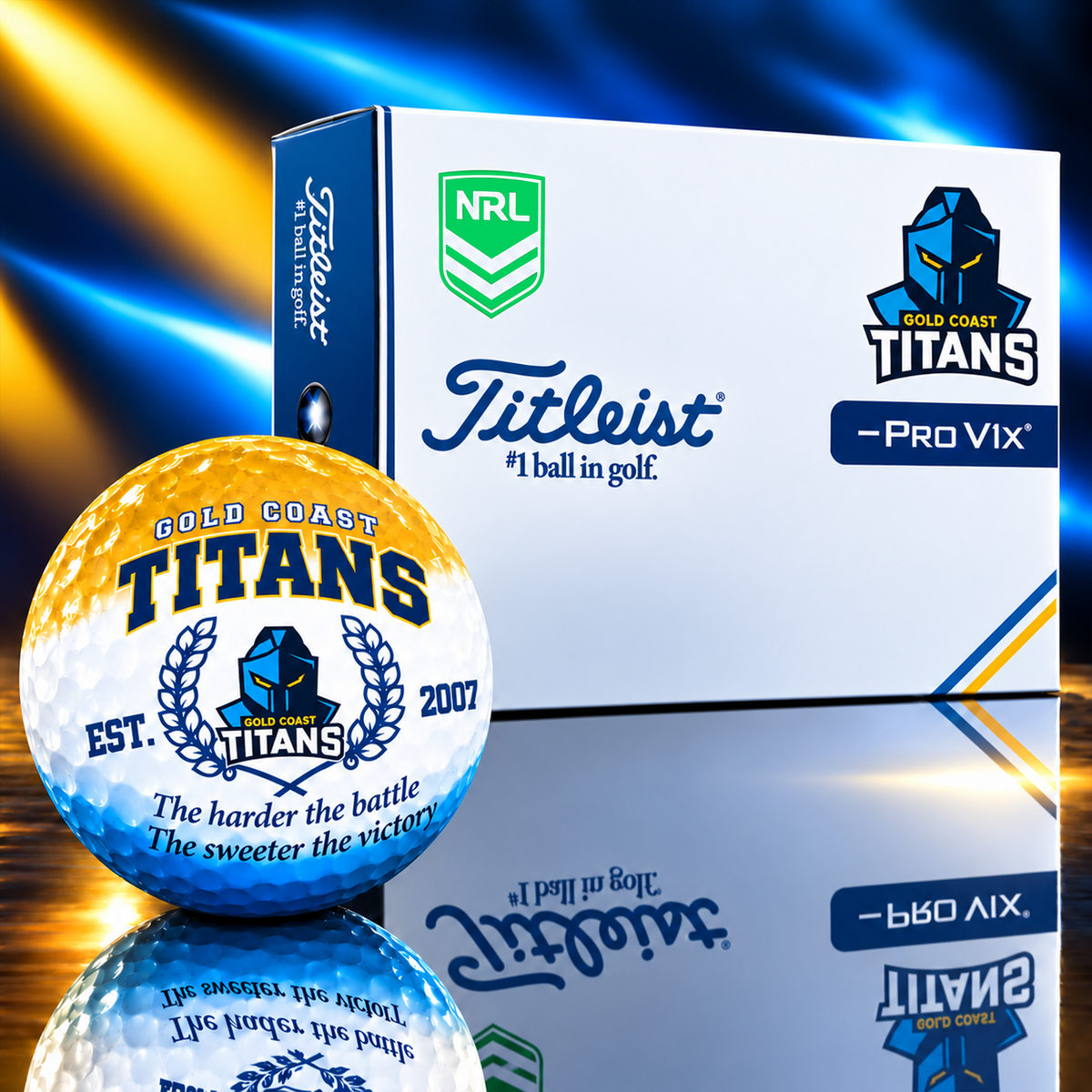 Exclusive NRL x TEN Sweeter Victory Golf Ball