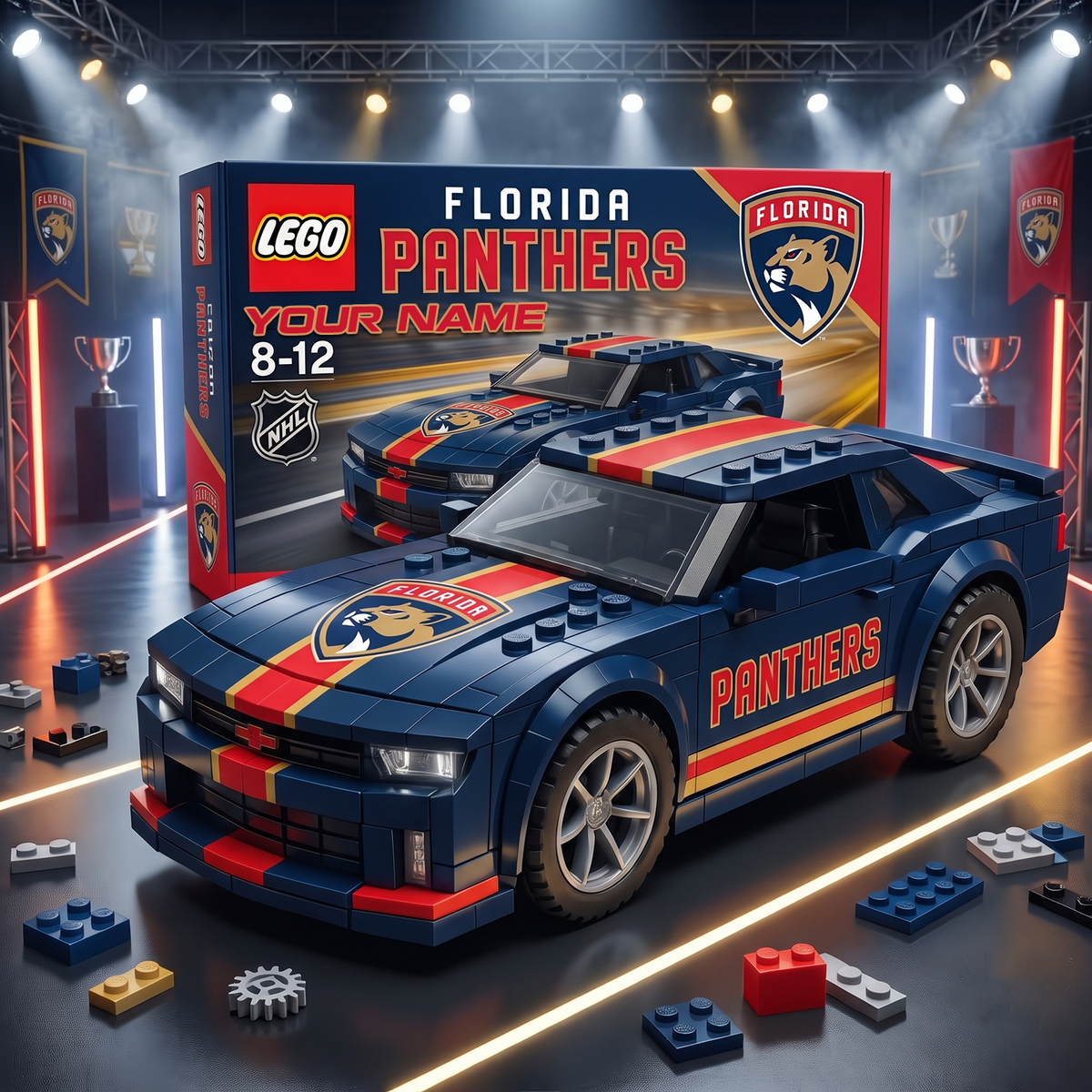FLA x NHL Football Team Camaro Z28 V2