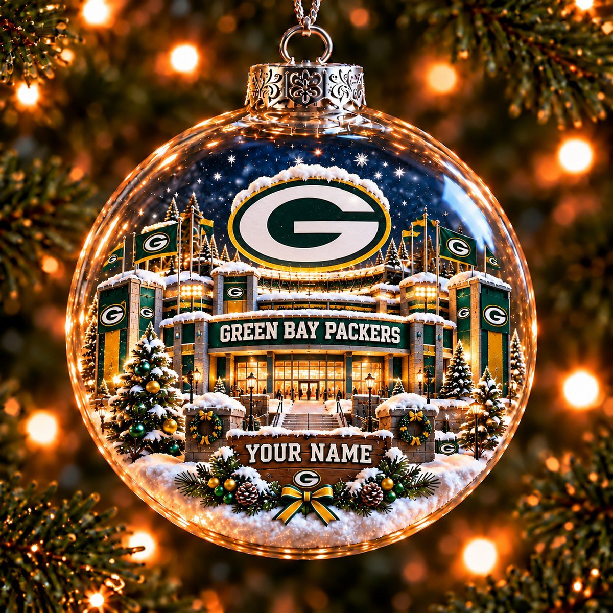 GB x NFL SNOW GLOBE V1