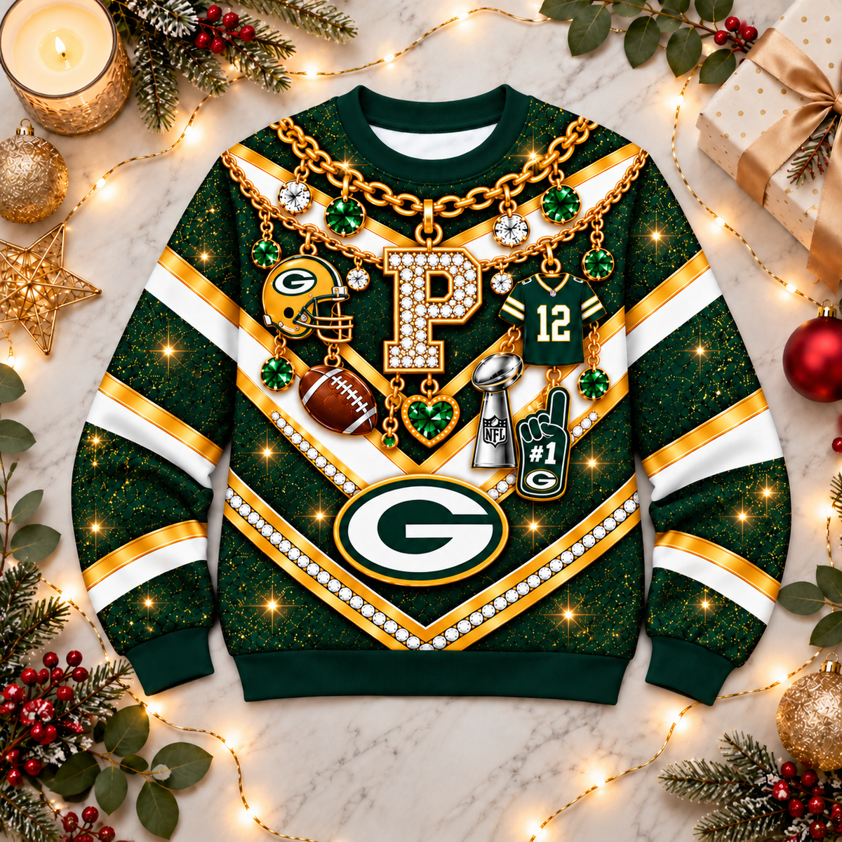 GBP x NFL Luxury Bling Sweatshirt