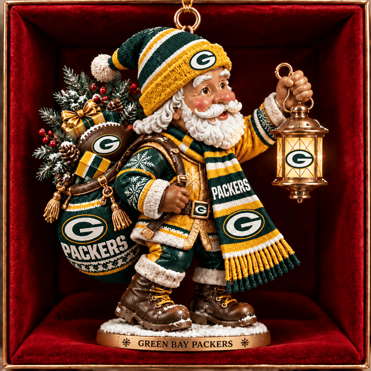 GBP x NFL Santa Claus Ornament Chrismas For Fan