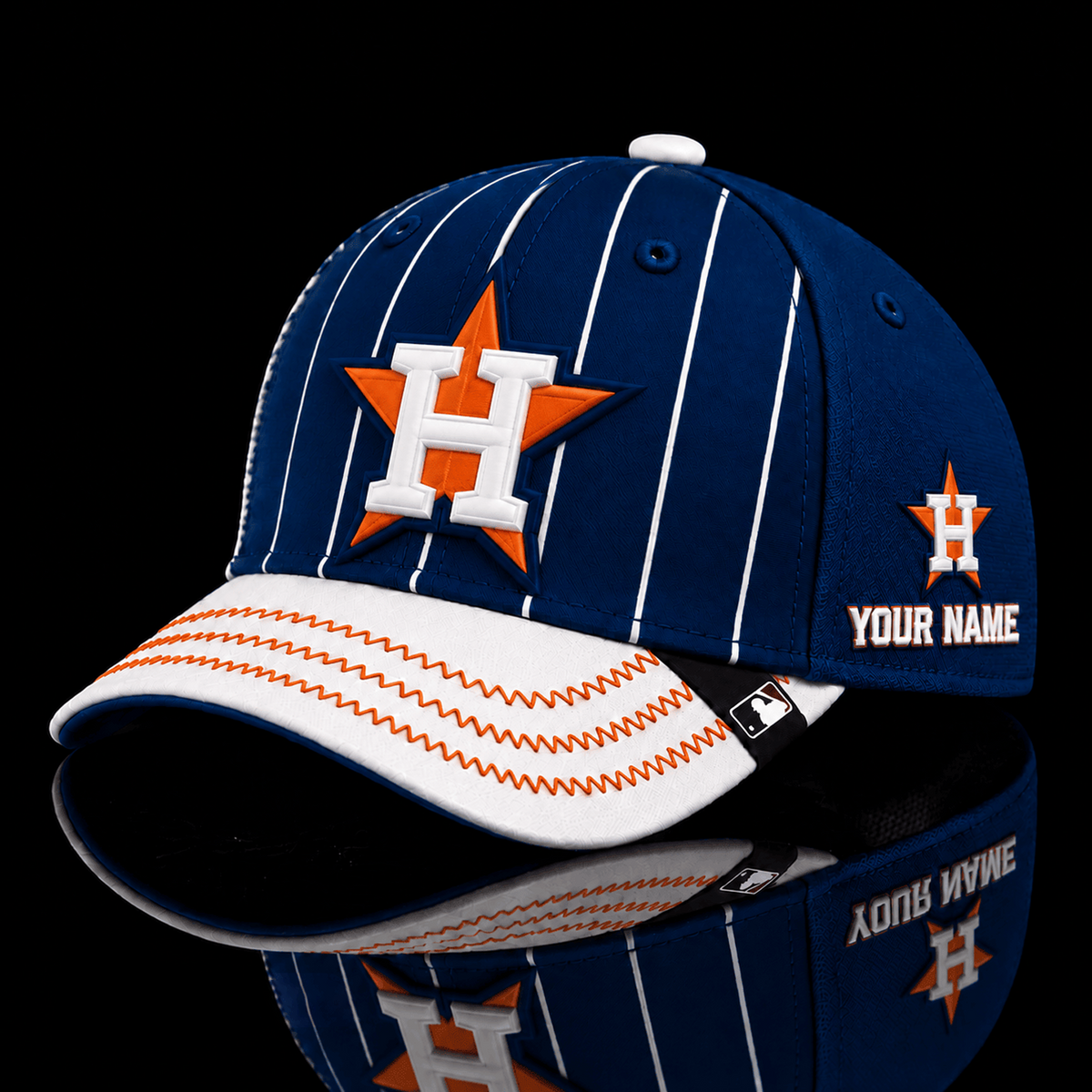 HOU x MLB Game Day Personalized Name Classic Cap