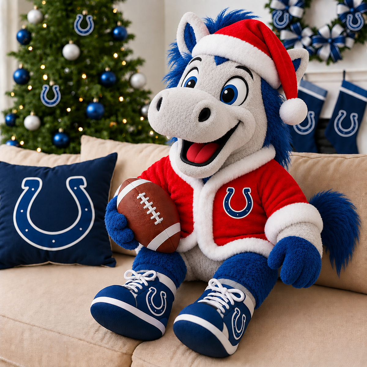 IND x NFL Luxury Plush Pillows
