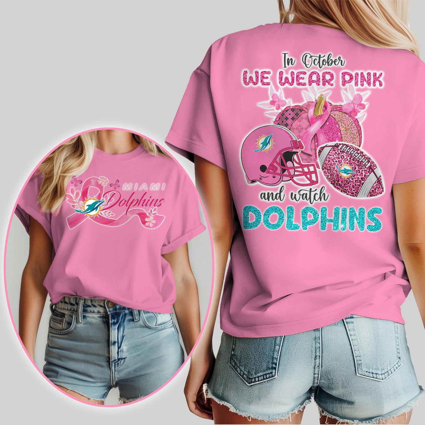 In October We Wear Pink And Watch MD Shirt 300626