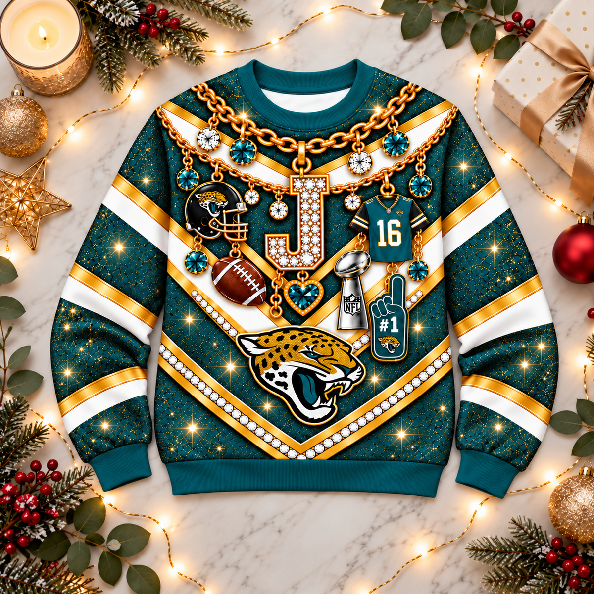 JJ x NFL Luxury Bling Sweatshirt
