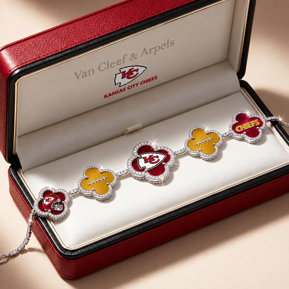 KC x NFL Luxury Van-bracelet