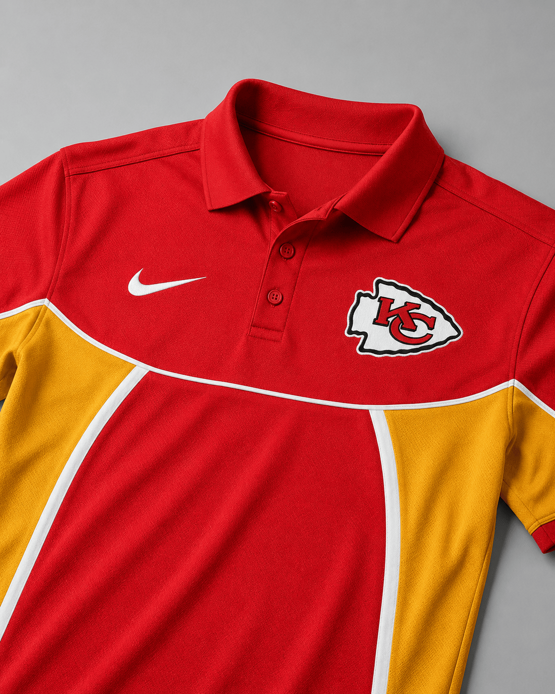KCC Premium NFL Personalized Sports Style Polo Shirt