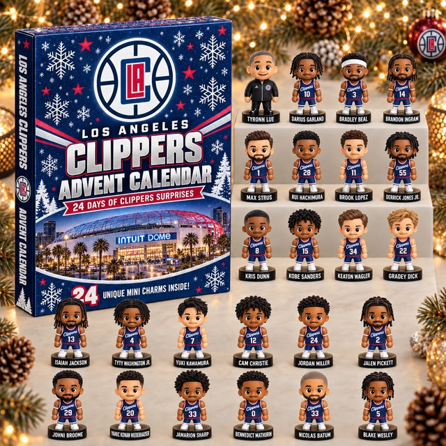 LAC x NBA 24 Days Of Basketball Advent Calendar Blink Box