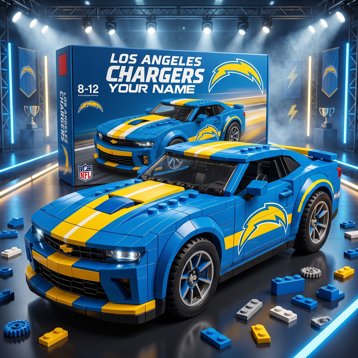 LAC x NFL Football Team Camaro Z28 V2