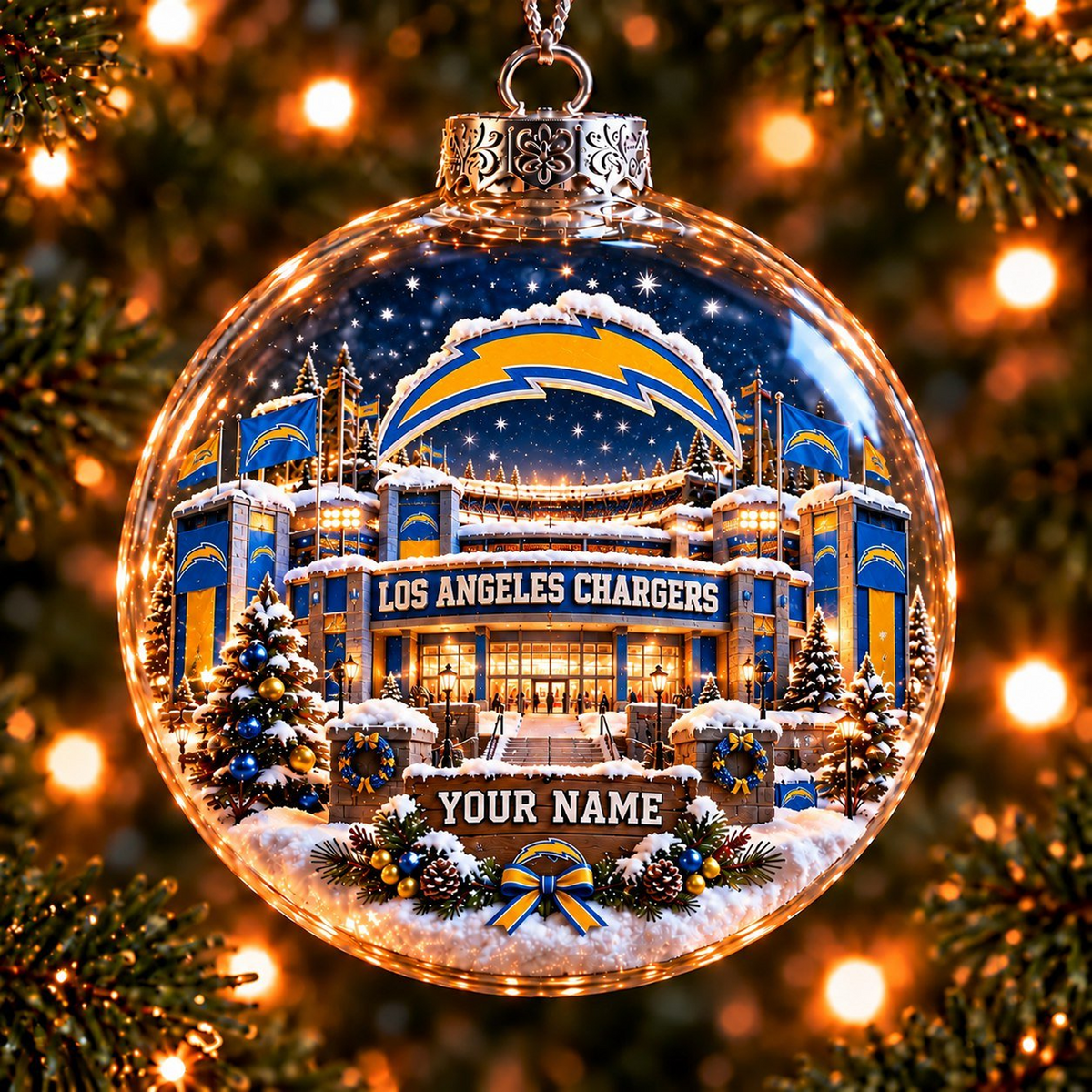 LAC x NFL SNOW GLOBE V1