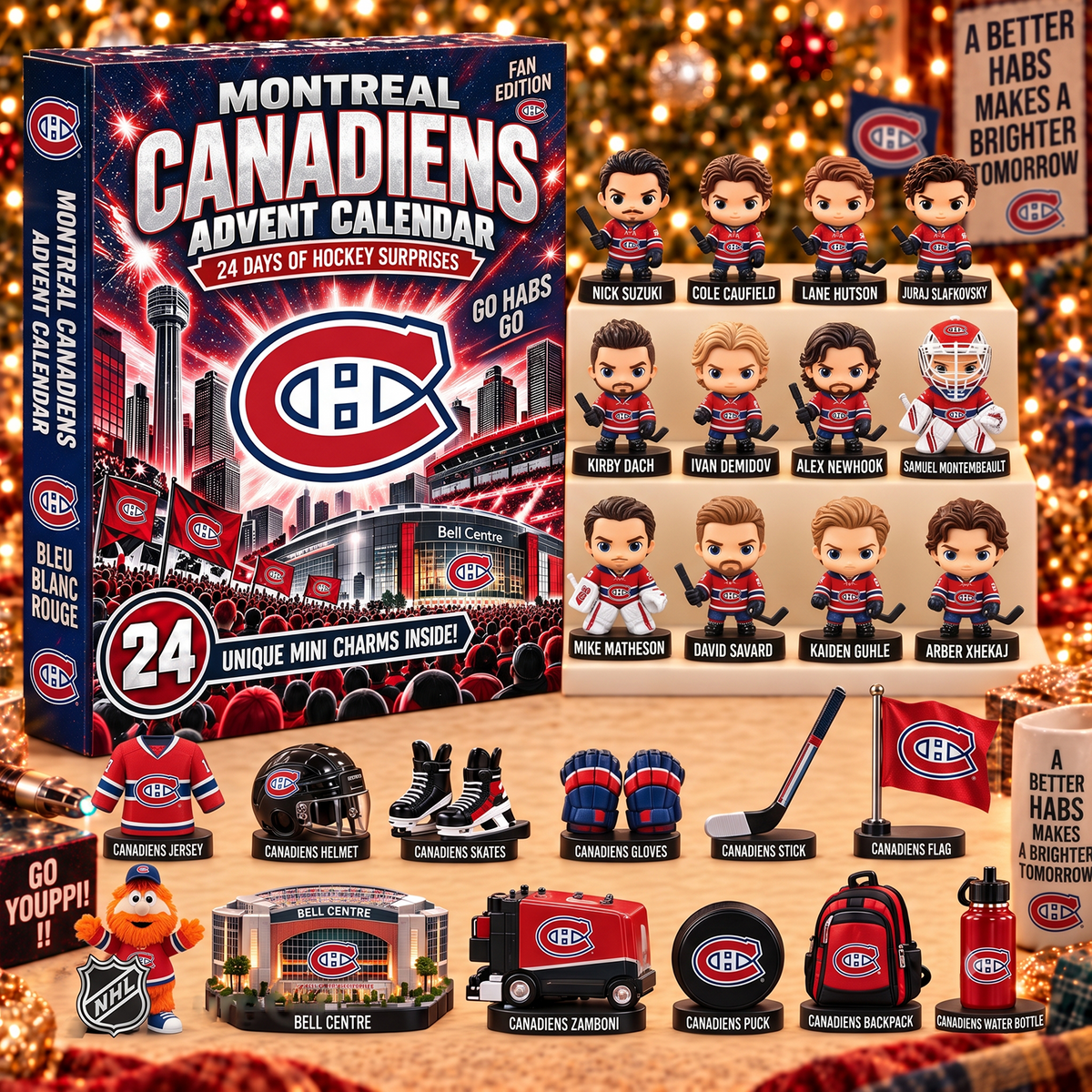 MC x NHL Game Day Premium Personalized 24 Days Of Advent Calendar