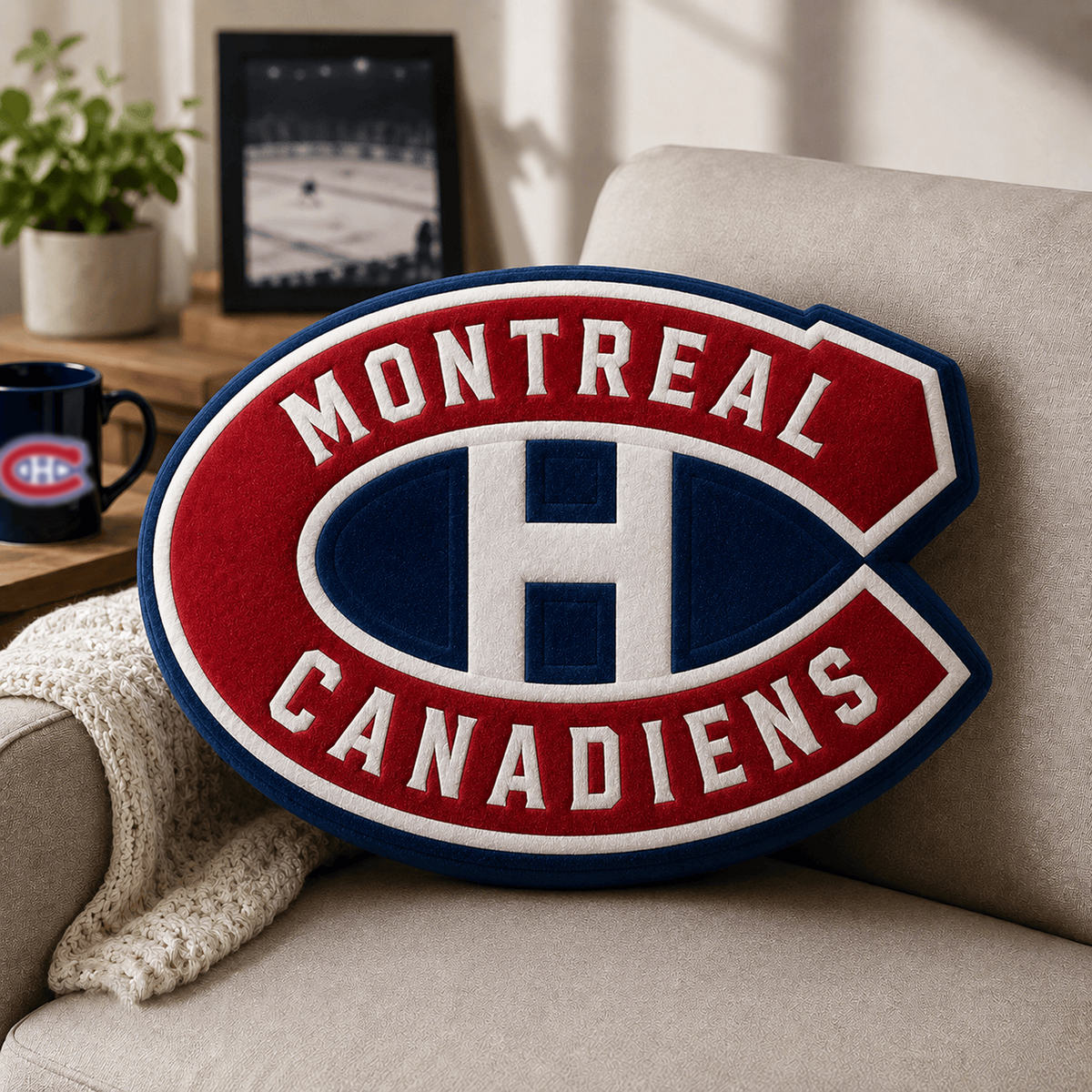MC x NHL Premium Custom Shape Pillow Personalized