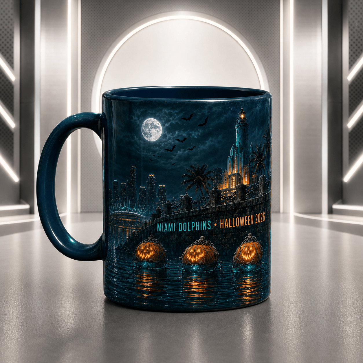 MD Halloween Football Mug – The Frozen Cornfield Spooky Fan Gift DDT