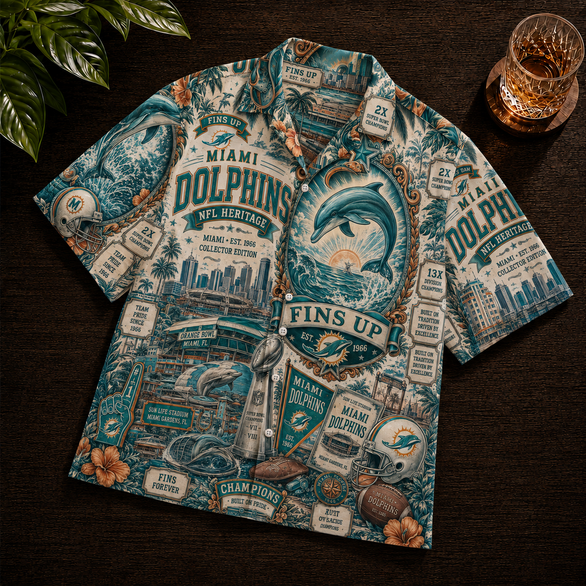 MD x NFL Premium Chemise Shirt