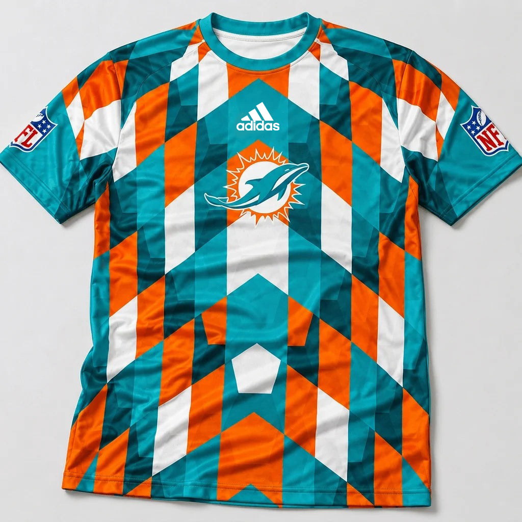 MD x NFL Premium Geometric Fan Performance T-Shirt