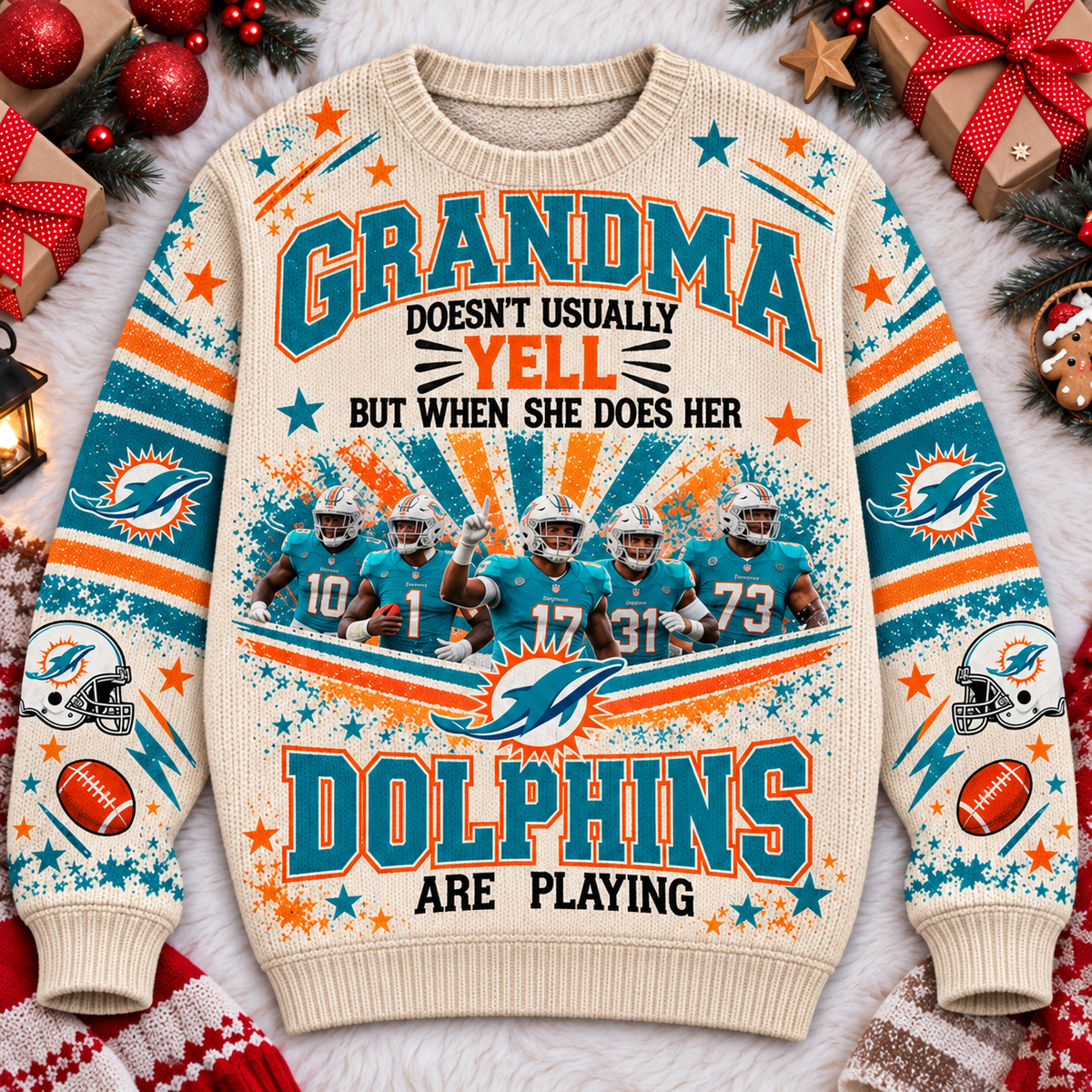 MD x NFL Premium V2 Ugly Sweater