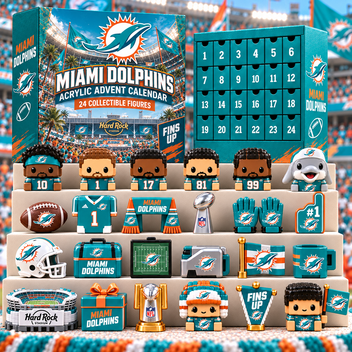 MIA x NFL Premium 24 Days Of Advent Calendar
