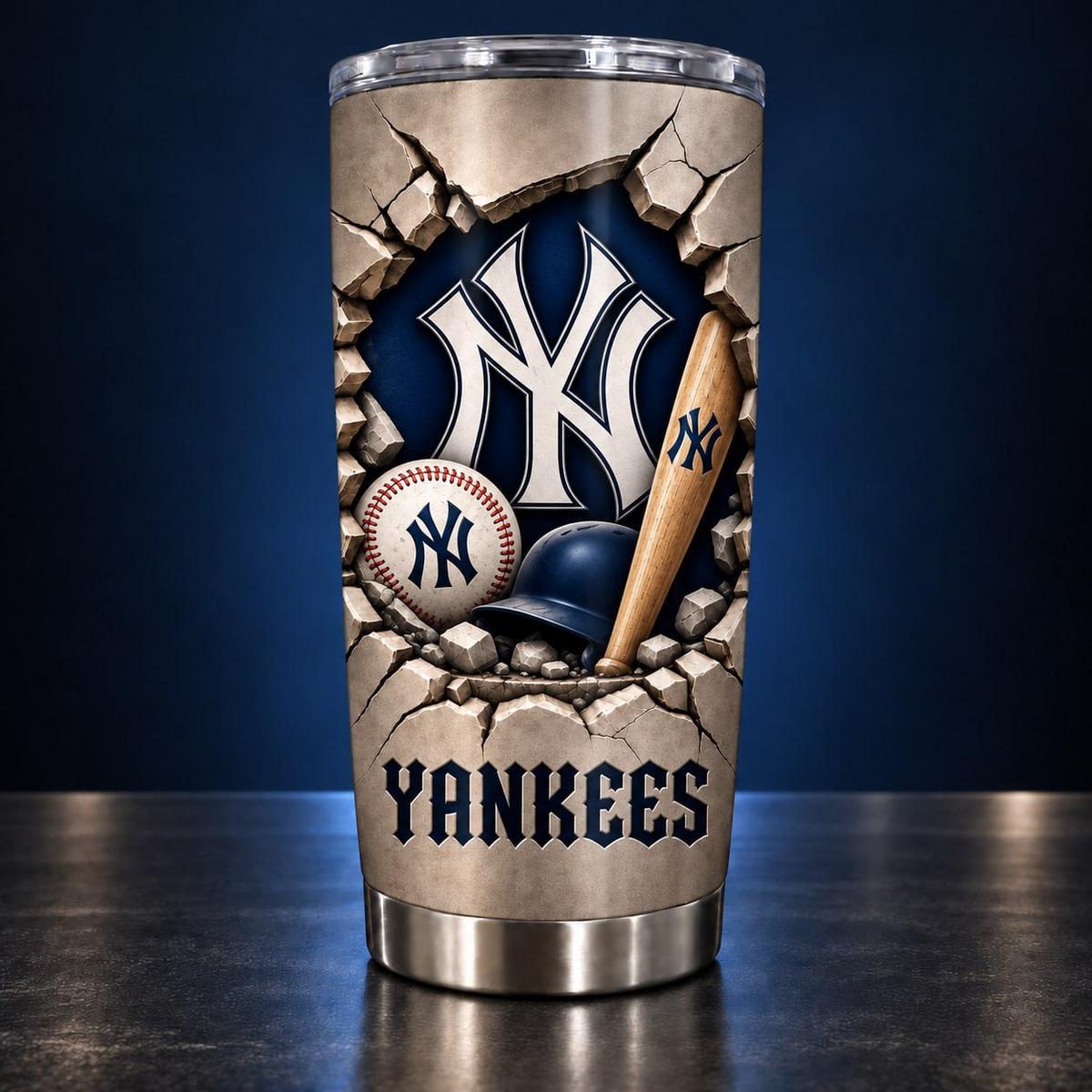 MLB x NYY Football Tumbler