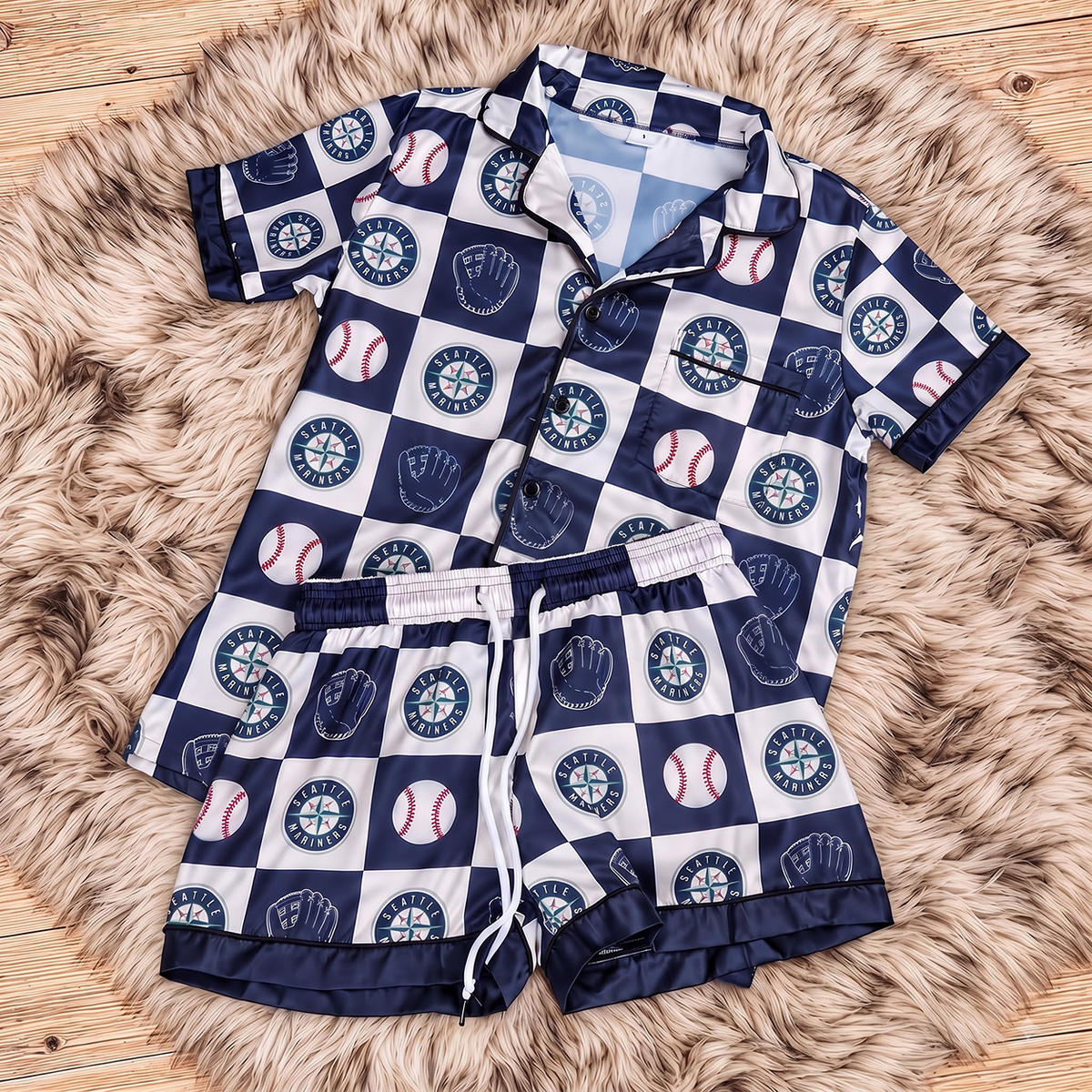 MLB x SEA Premium Pajamas Set